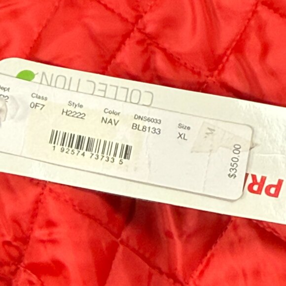 J Crew Perfect Winter Parka Womens XL Blue Eco-Friendly Primaloft Faux Fur Hood - Picture 3 of 16